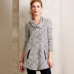 Anthropologie Postmark‎ Konya Cowlneck Tunic Size Small